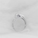 sterling silver beluga whale ring