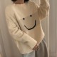 all smiles oversized sweater