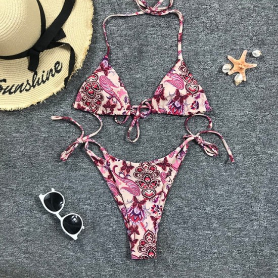 boho butterfly bikini