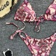 boho butterfly bikini